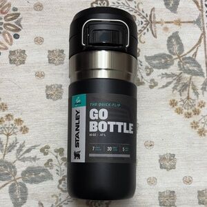 Stanley Black and Silver Go Bottle